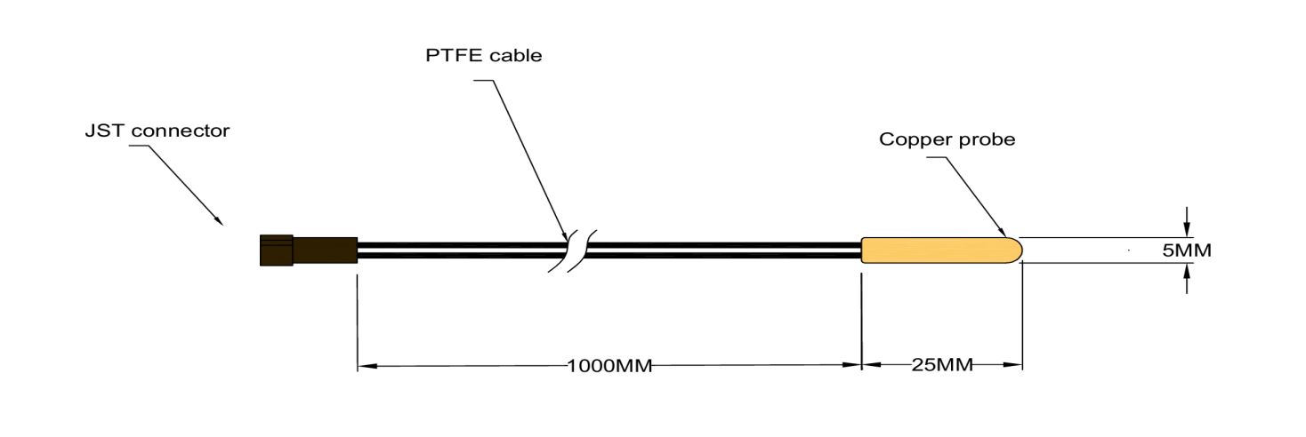 HVACのためのNTC 5kΩのヘルミスターの温度検出器の調査