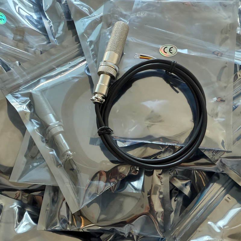 温湿度センサー SHT31 — 焼結フィルター, RJ45コネクタ