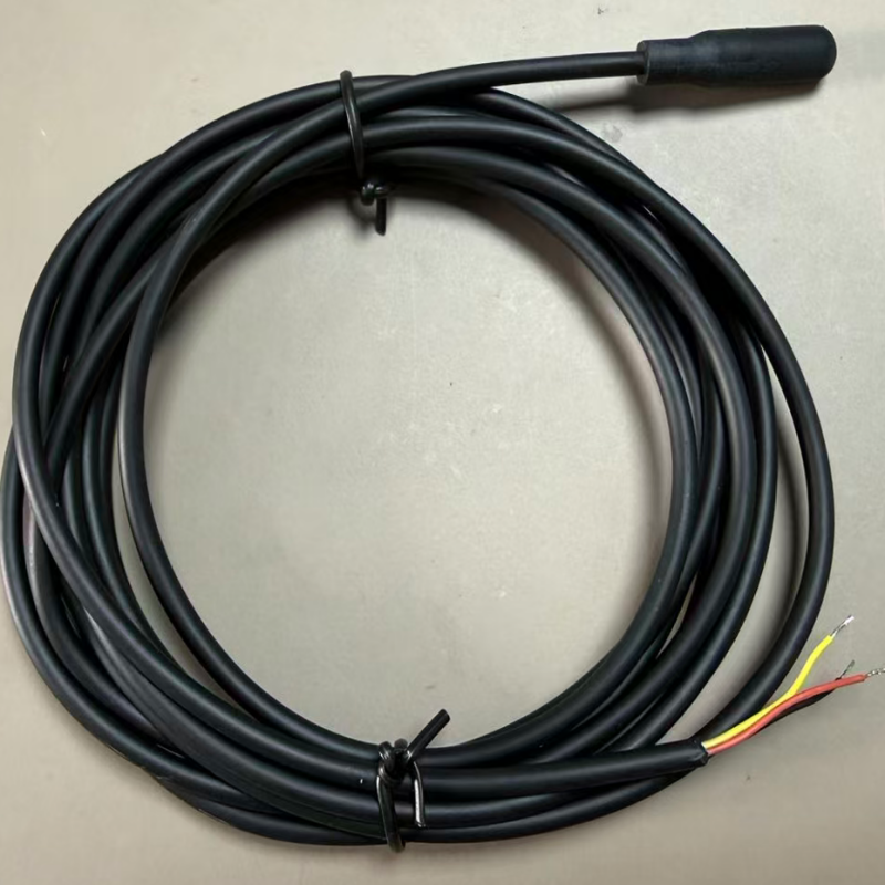 オーバーモールドプローブおよびTPEケーブル付きデジタル温度センサー DS18B20